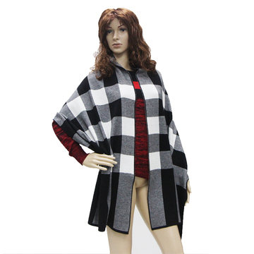 麦加利羊毛披肩围巾两用加厚超大长款纯色围脖春秋冬女士大披肩红