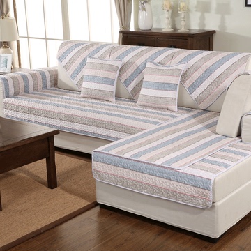 沙发垫布艺棉田园四季防滑沙发坐垫子简约现代欧式沙发巾套可定做