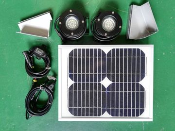 单晶硅10W18V太阳能电池板带光源内置蓄电池有配线太阳能小系统