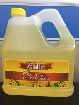 加拿大原装进口的3升装CanaPlus芥花籽油 Canola Oil X 4瓶