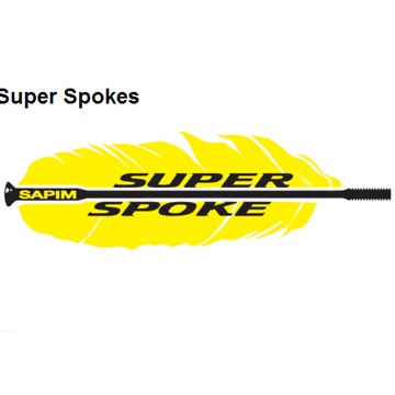 SAPIM SUPER SPOKES 变径 辐条 超轻 3.6G 1.8-1.4-1.8 DEX