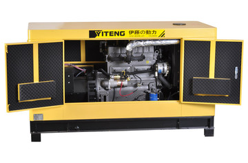 伊藤动力12KW三相柴油发电机组|YT2-15KVA静音箱式柴油发电机