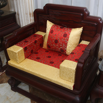定制款 千功坊 红木沙发坐垫订做 太师椅垫 古典家具坐垫订做