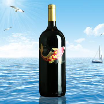 智利原装进口红酒 傲鱼珍藏西拉干红葡萄酒2012年1500ml*1