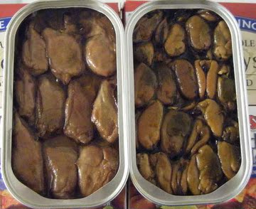 油浸烟熏贻贝牡蛎罐头淡菜海虹肉直销出口欧美即食生蚝海蛎子特价