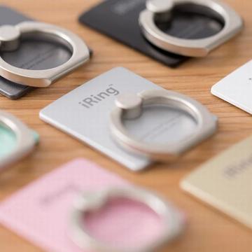 韩国iRing创意防丢S6懒人支架苹果iPhone6plus通用手机背贴指环扣
