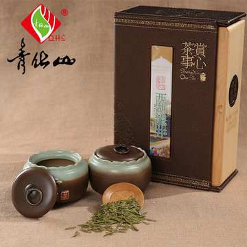 2015新茶 青化山 绿茶 西湖龙井 明前特级 茶叶 250g  高档礼盒