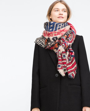 欧美大牌 快时尚 超软保暖拉毛大围巾方巾2015新款冬季时尚披肩