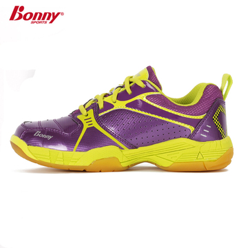 Bonny儿童羽毛球鞋运动鞋儿童鞋防止崴脚魔术贴设计透气舒适