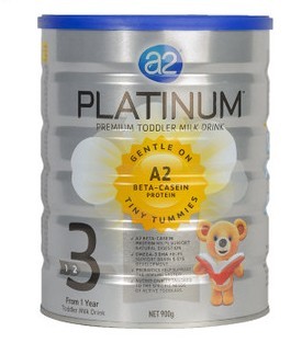 澳洲代购A2 PLATINUM白金系列高端婴幼儿牛奶粉3段
