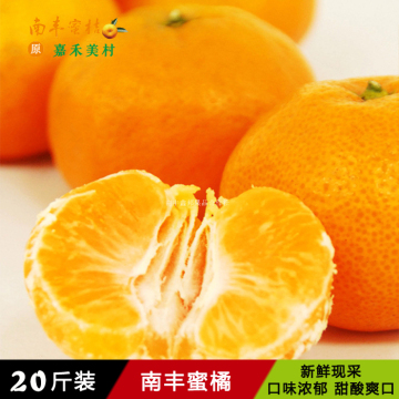 【嘉禾美村】精品20斤贡橘正宗南丰蜜桔蜜桔新鲜现采水果桔子特产