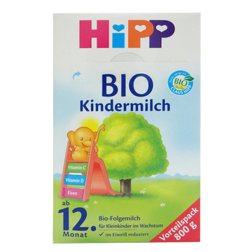 【2盒装】德国Hipp Bio喜宝有机奶粉4段12+（12个月以上）800g*2