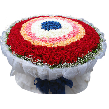 表白求婚365朵520朵999朵红玫瑰花鲜花速递同城杭州上海重庆花店