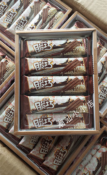 包邮广东省包装黑巧克力80后经典零食金芙脆巧香米巧克力香浓细滑