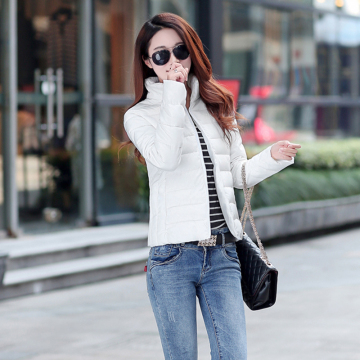 2015冬季新款 韩版修身立领棉衣轻薄大码棉服女短款小棉袄外套潮