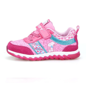 史努比童鞋女童运动鞋2015秋冬季新款儿童鞋子女大童鞋女孩跑步鞋