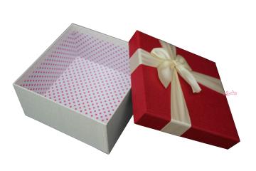 雅诗包装系列蓝白正方形小号礼盒手机化妆品首饰包装盒礼品盒收纳