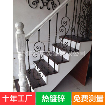 上海定做铁艺及不锈钢制品厂楼梯扶手围墙围栏栏杆工程工地承接