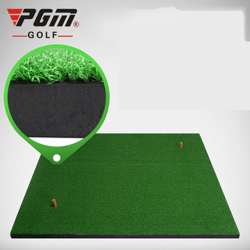 PGM家庭运动1m*1m加厚版高尔夫模拟器迷你训练习球垫 办公室 打击