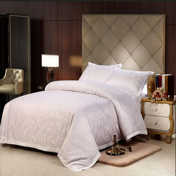罗曼德宾馆酒店床上用品布草旅馆被套床单60支棉质提花四件套