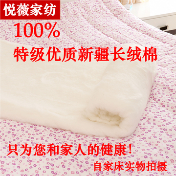 2016一级新疆长绒棉散装棉花棉胎棉絮皮棉棉衣棉被填充物2斤包邮