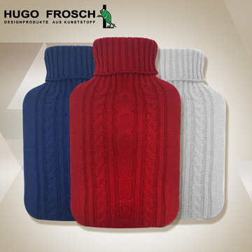 德国HUGO高领针织外套注水热水袋时尚经典系列防爆防烫充水暖手袋