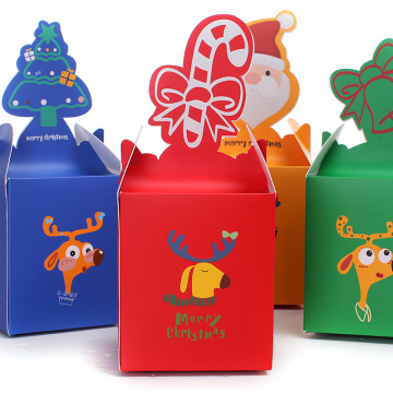 定制圣诞节苹果包装盒创意平安果包装盒平安夜圣诞礼物盒定做批发