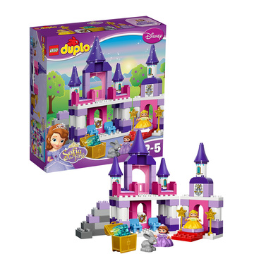 乐高 LEGO 得宝系列小公主苏菲亚的皇家城堡 儿童拼砌玩具L10595