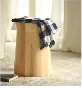 美式边几 圆木茶几 高脚凳 床头边几 全实木 木桩茶桌 木桩凳椅子