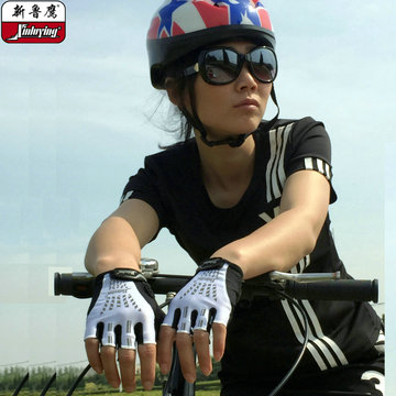 2015夏季新款骑行手套单车自行车山地车户外运动手套加厚掌垫