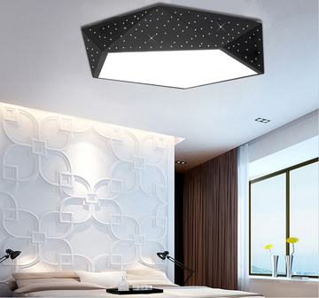 LED吸顶灯简约现代浪漫温馨北欧几何艺术个性创意客厅餐厅卧室灯