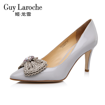 Guy Laroche 姬龙雪专柜同步真皮女鞋 女士优雅单鞋 GH14A0500402