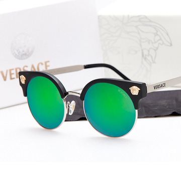 2015新款同款太阳眼镜明星炫彩膜水银板材潮女近视偏光墨镜配度数