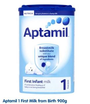 肥肥家 英国直邮爱他美Aptamil 婴幼儿配方奶粉0-6个月一段900g