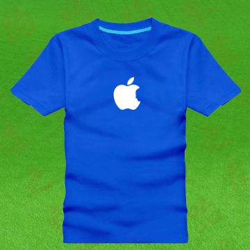 订制定做工装苹果 乔布斯专卖店服 手机男士女上衣班服队短袖夏装