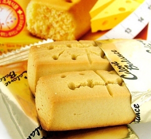 进口韩国特产小吃海太ACE奶酪味饼干食品充饥办公室零食饼干76g