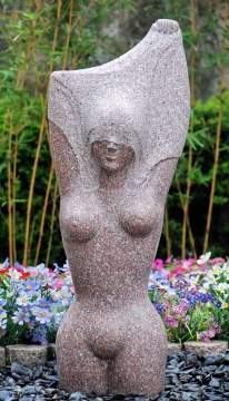 欧式人物石雕摆件 花园广场园林景观雕像 裸女人石雕人物摆件