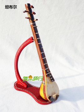 坦布尔 新疆民俗乐器 30厘米民族特色工艺品乐器 维吾尔族纪念品
