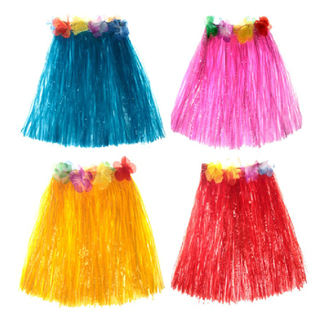 舞耀六一儿童节草裙舞表演服装 夏威夷草裙长度60-80厘米成人