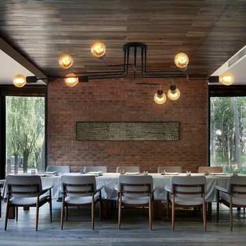 美式复古创意铁艺吊灯北欧创意个性客厅卧室咖啡餐厅灯具