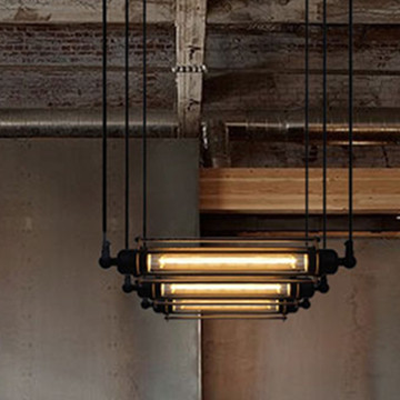 美式乡村loft复古工业风创意个性酒吧吊灯餐厅装饰咖啡厅铁艺吊灯