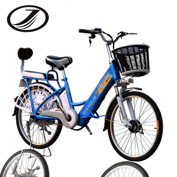 厂家直销 旺路洁电动自行车 20寸 24寸 锂电池电动车 电瓶车