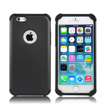 正品苹果iphone6硅胶套 6plus防震防摔手机保护壳黑色软外壳包邮