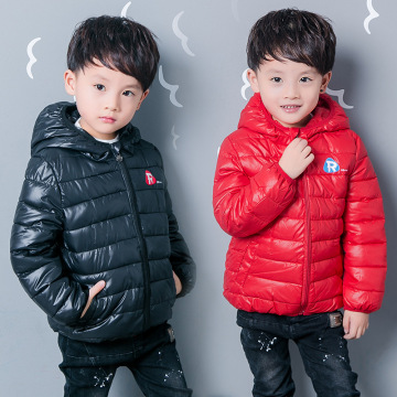 童装2016冬款款新款4男童11韩版加厚羽绒棉衣R字棉服中小儿童外套