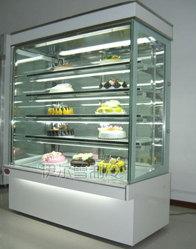蛋糕柜1.2直角立式冷藏柜风冷面包熟食慕斯寿司水果保鲜柜展示柜