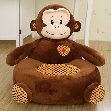 2016新款卡通儿童礼物猴子沙发可爱靠垫毛绒玩具公仔 布娃娃热销