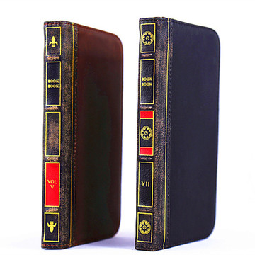 哈利波特魔法BookBook iPhone4S5S6 plus手机复古书籍钱包保护套