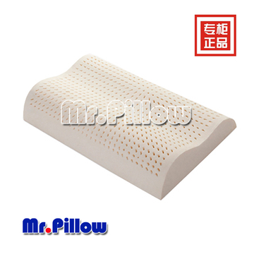 纯天然乳胶枕头代购进口泰国橡胶保健颈椎专用枕正品包邮moochi