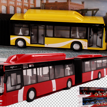 新款上市正品专柜儿童益智玩具超大型双节巴士公共汽车公交车模型
