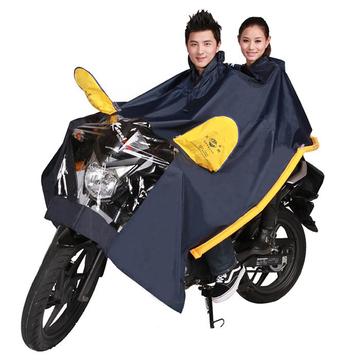 户外骑行电动车电瓶车摩托车男女式双人加大加厚雨衣雨披